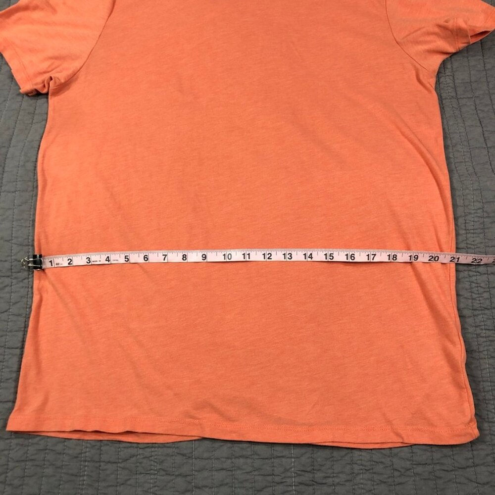 4/$15 Old Navy T Shirt Men Large Tall Coral Soft Washed Tee - Picture 7 of 16